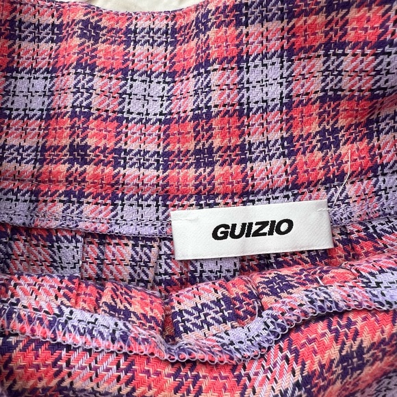 Brand new never worn danielle guizio plaid skirt with safety pins. No flaws - Picture 3 of 4